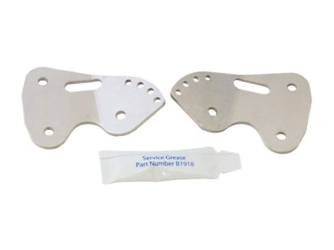 Ocean 0/1 låseplattor rustfrit