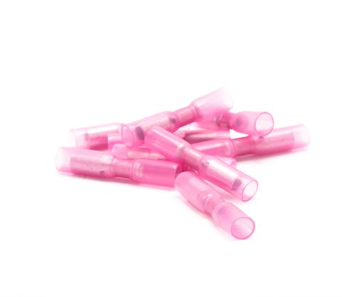 Krymp rundstift Hun Rød 100stk