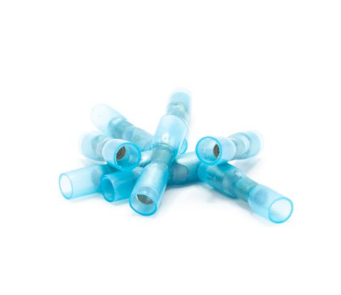 Krymp rundstift Hun Blå 100stk