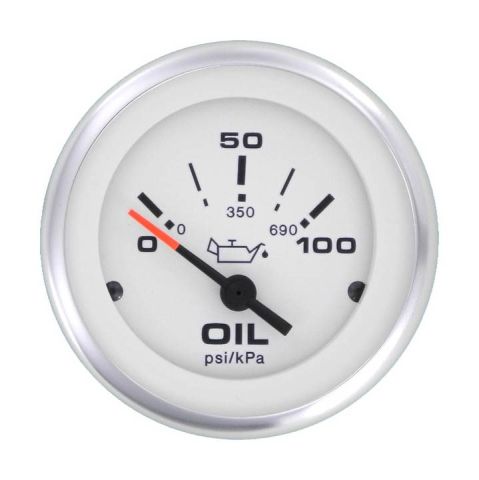 Trykmåler olie 0-100psi Lido FF