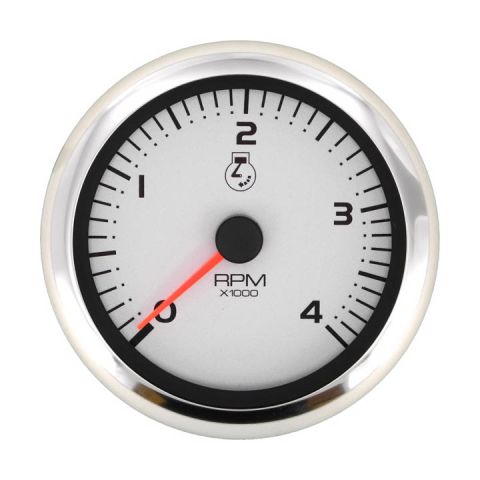 Varv/timräknare 4000rpm Argent