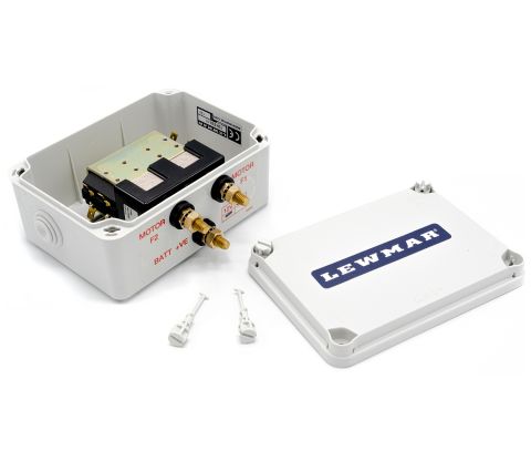 Kontaktorbox dubbelriktad 12V