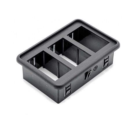 Ramme til 3 afbrydere