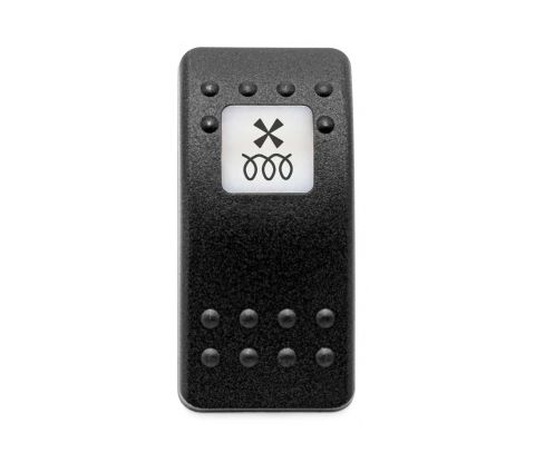 Sort hoved defroster/varmluft