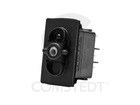 Brytare off-on-(on) 1pol LED