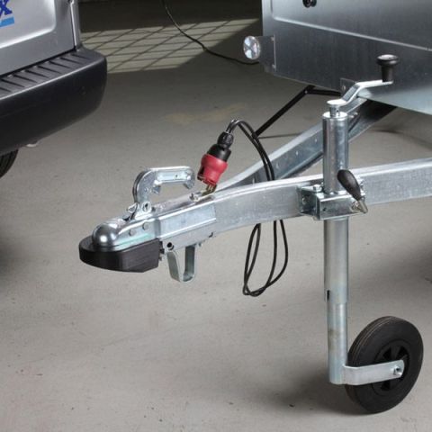 Trailerlås svart 77,5mm - 12mm