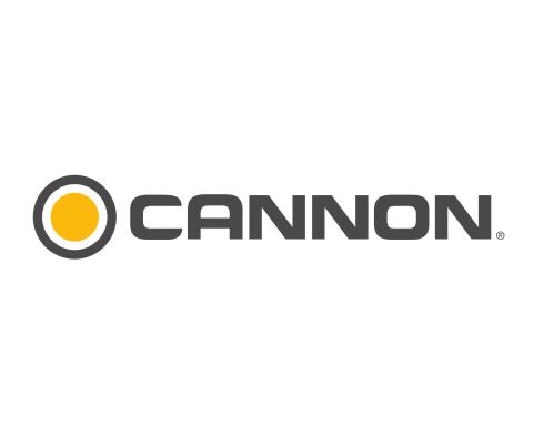 Dekal Cannon gul-svart 500mm