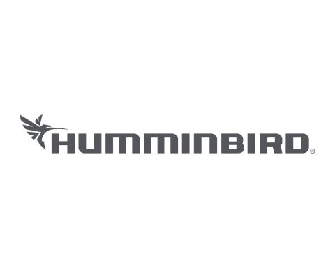 Dekal Humminbird sølv 700mm