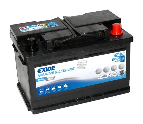 Exide Dual AGM 12V 100Ah