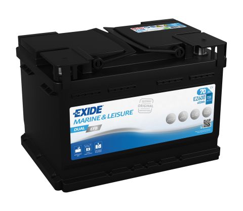 Exide Dual EFB 12V 70Ah