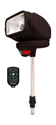 Forlygte på 30 cm stang