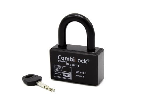 Combilock hængelåse Solid kl. 3