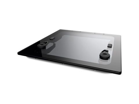 Flush-2G, 60, sort, røgfarget