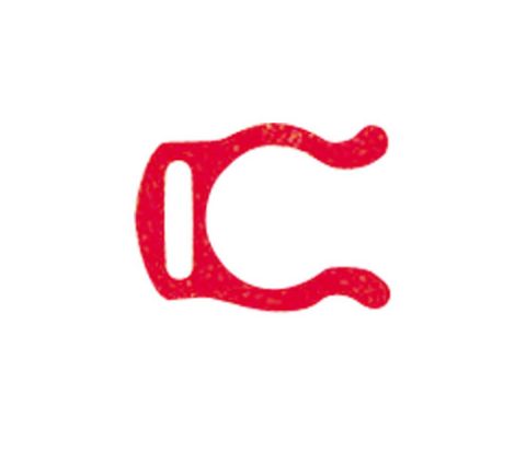 JG låseeclips 15 mm (rød)